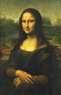 Mona Lisa, by Leonardo da Vinci 