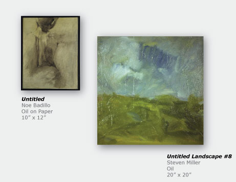 Untitled by Noe Badillo and Untitled Landscape #8 by Steven Miller - Guest Curator pics on Zatista