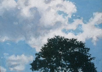 Treetop and Clouds by S. Josephine Weaver