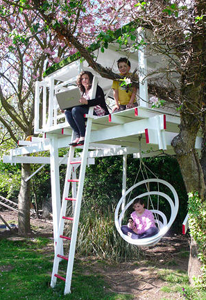 Architect Vic Johnson Treehouse www.johnsonltd.co.uk