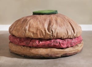 floor burger Claes Oldenburg’s Floor Burger, 1962 photo: Sean Weaver