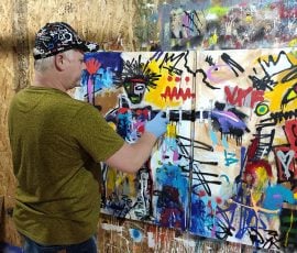 Get to Know Tadas Zaicikas and His Expressive Narrative Abstraction