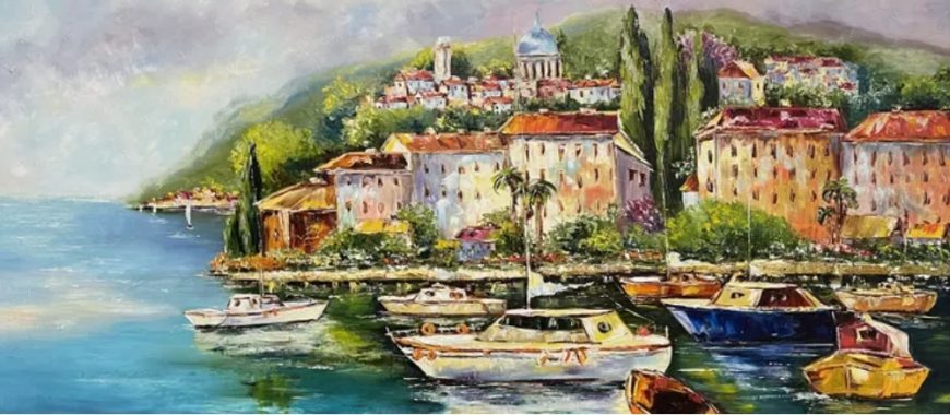 Mediterranean-Inspired Art Pieces