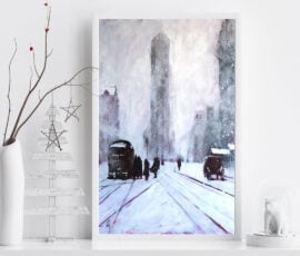 Welcoming Winter with Art